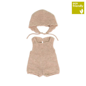 Conjunto Ropa de Punto 38cm - Pelele y Gorro