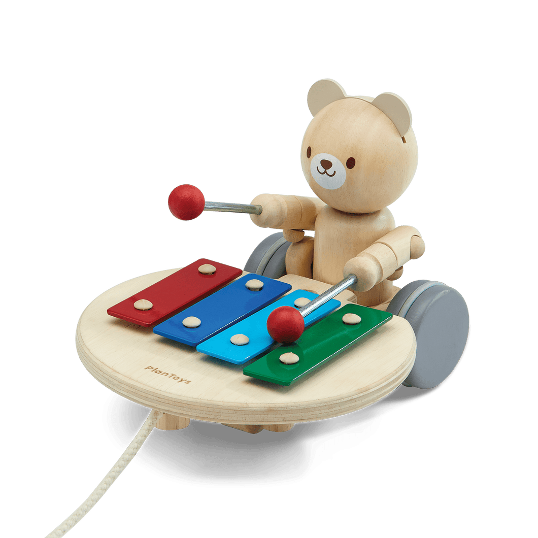 Pull-Along Musical Bear