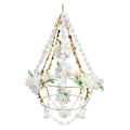 White Blossom Chandelier