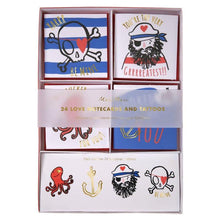 Pirate Tattoo Card Set