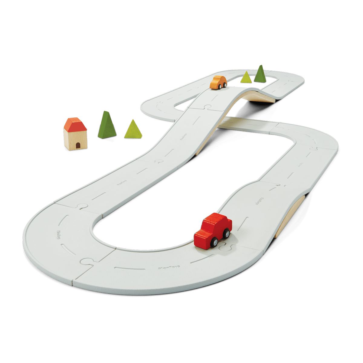 Rubber Road & Rail Set - Large