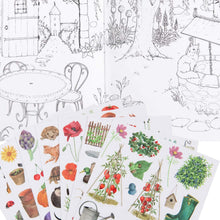 Cuaderno de stickers El Jardinero