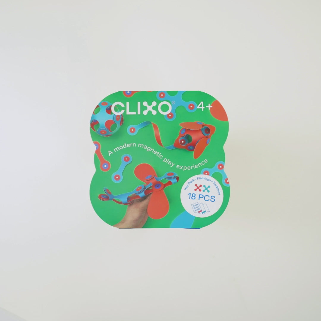 Itsy- Flamingo/Turquoise