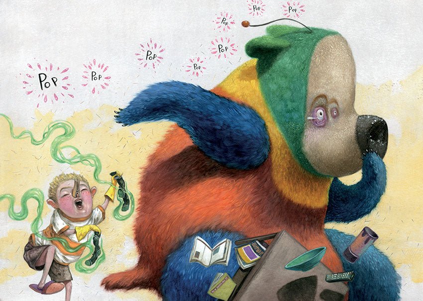 Chester, el oso extraterrestre