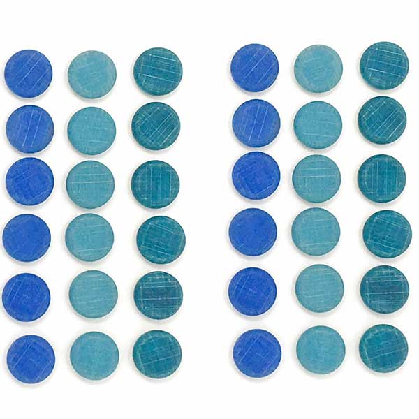 Mandala Small Blue Coins
