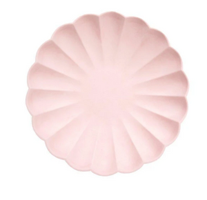 Pale Pink Simply Eco Small Plates