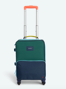 Mini Logan Suitcase Green/Navy