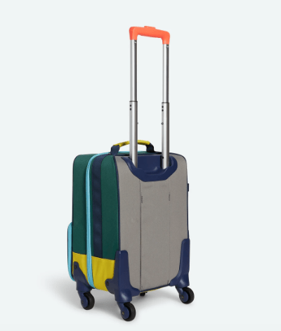 Mini Logan Suitcase Green/Navy