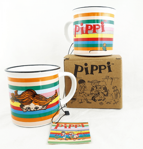 Taza Pippi Calzaslargas Rayas