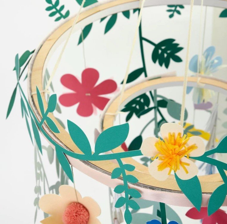 Paper Garden Chandelier