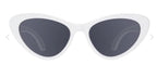 Wicked White Cat-Eye