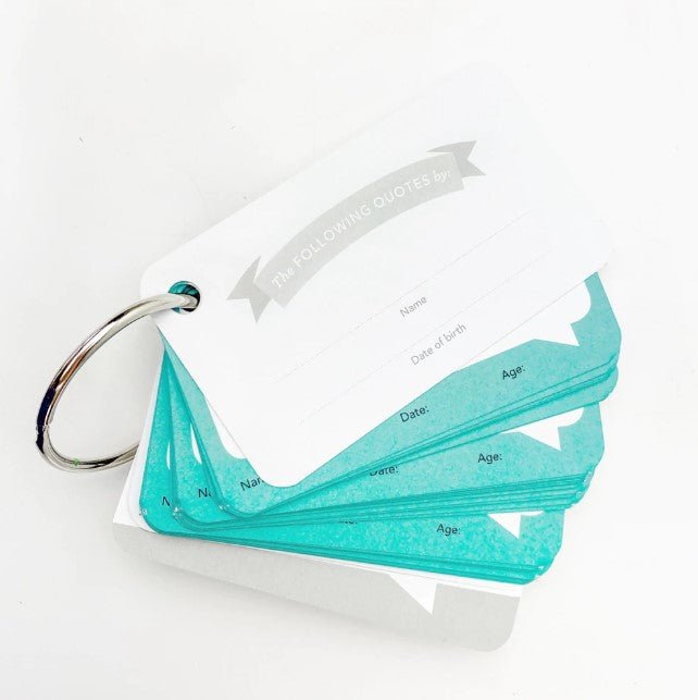 Quote Keeper - Teal