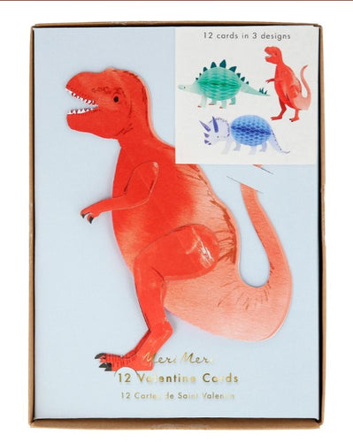 Dinosaur Valentine's Cards