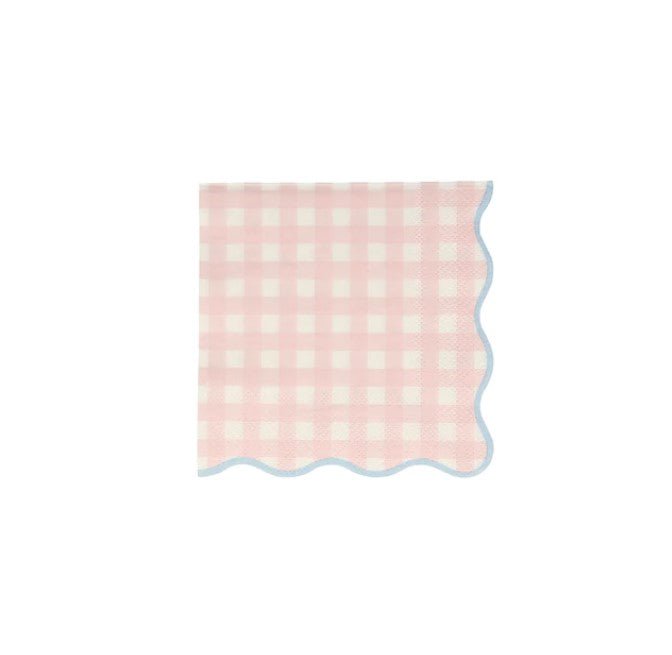 Gingham Small Napkins