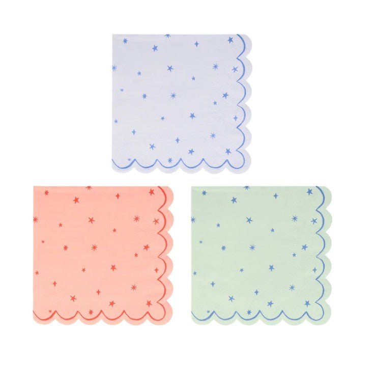 Star Pattern Small Napkins