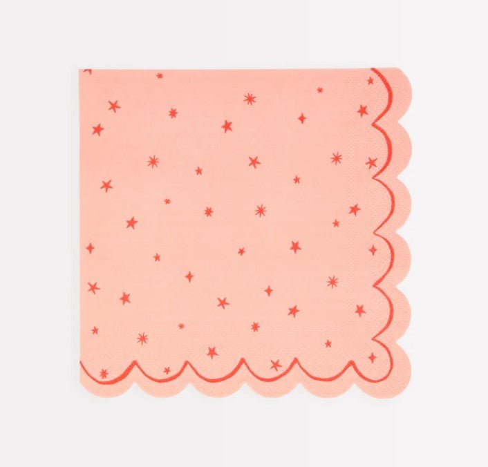 Star Pattern Large Napkins