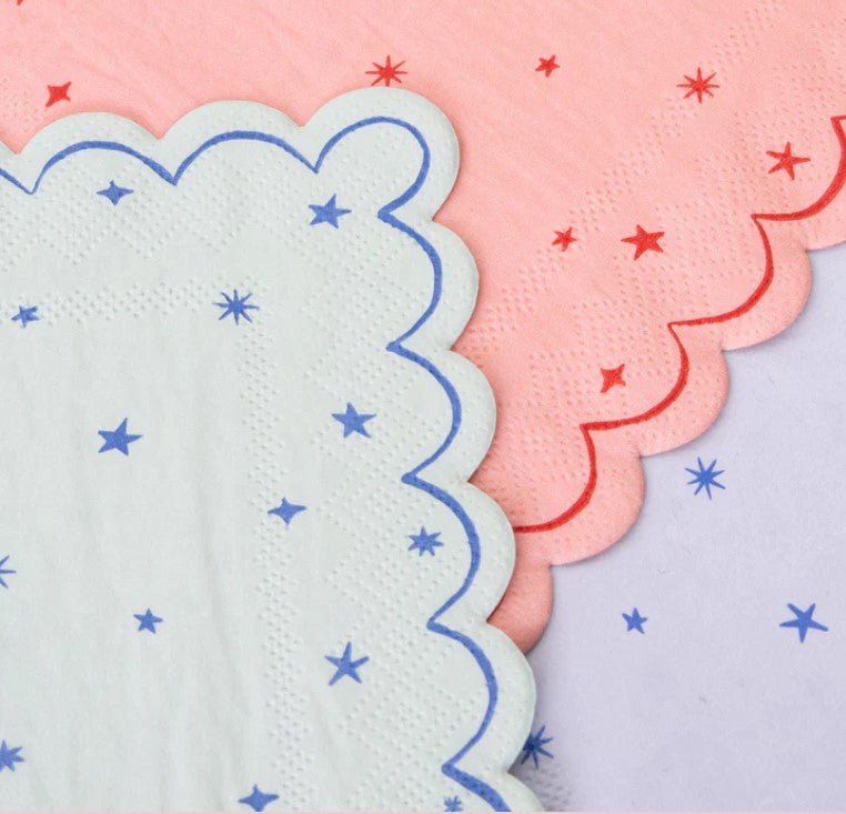 Star Pattern Large Napkins