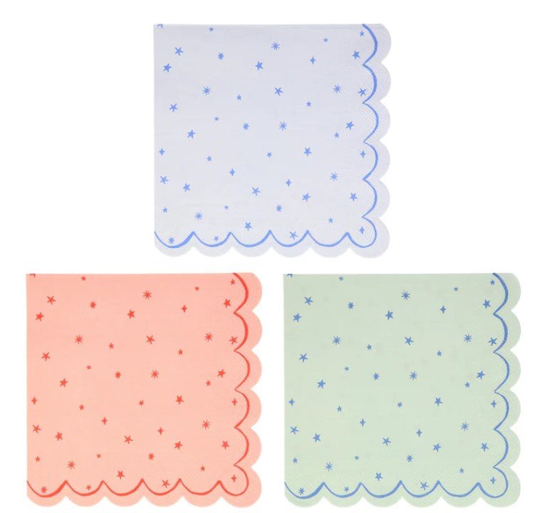Star Pattern Large Napkins