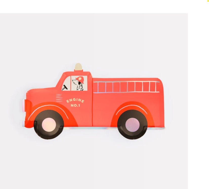 Fire Truck Plates