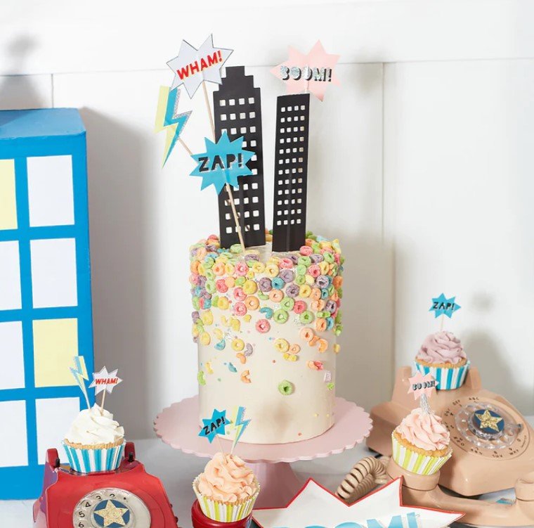 Superhero Cupcake Kit