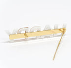 Happy Glitter Hair Clip