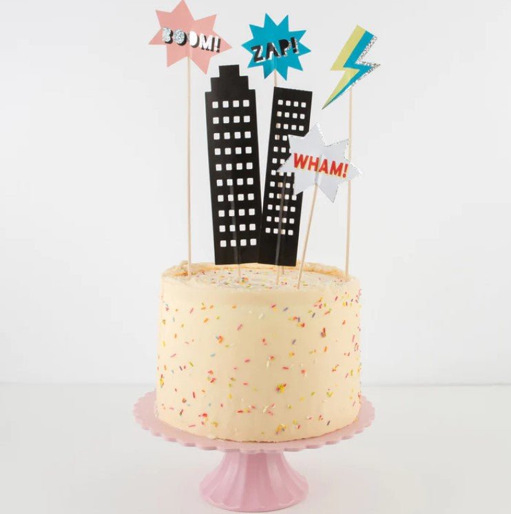 Superhero Cake Topper