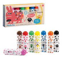 8 marcadores tampons