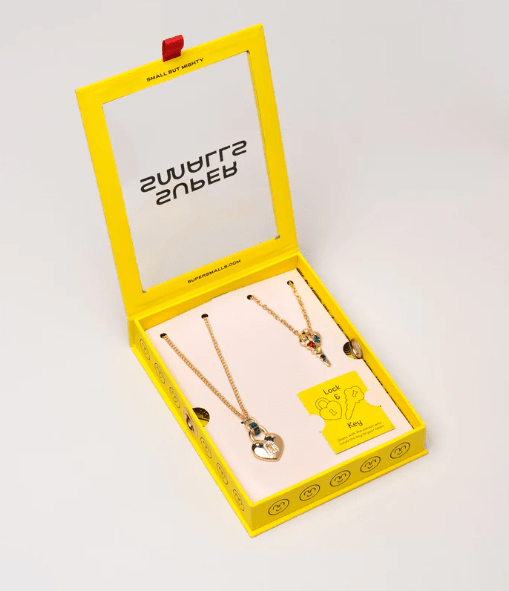 Lock & Key "Mommy & Me" Necklace Set