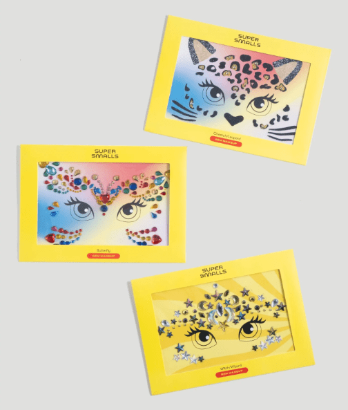 Gem Makeup Face Stickers Cheetah/Leopard