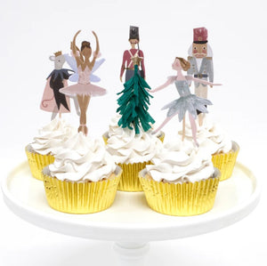 Nutcracker Cupcake Kit (x 24 toppers)