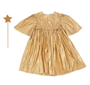 Gold Angel Dress (5-6 años)