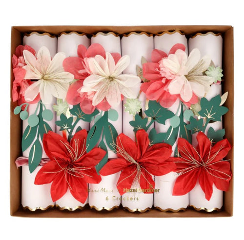 Hazel Gardiner Large Flower Crackers (x 6)