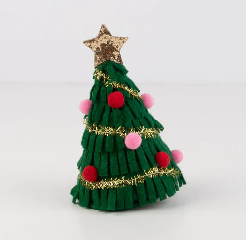 Big Christmas Tree Hair Clip