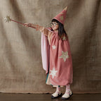 Pink Velvet Wizard Costume