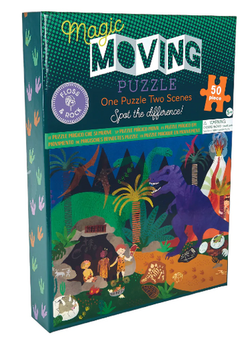 Magic Moving Puzzle - Dinosaur