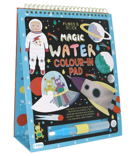 Magic Colour Changing Watercard Easel and Pen - Space