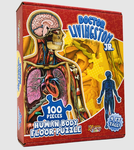 Kid's Anatomy Jigsaw Floor Puzzle