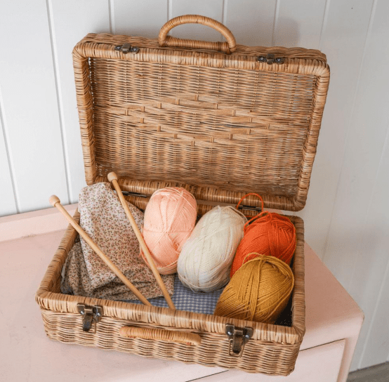 Rattan Toaty Trunk - Natural