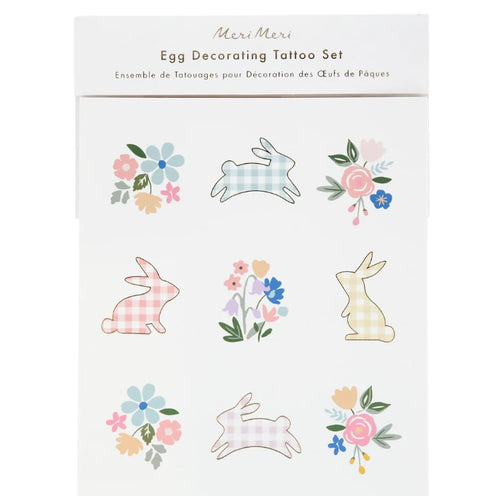 Egg Decorating Tattoo Set (x 27 tattoos)