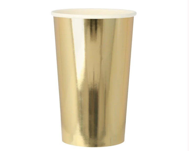 Gold Highball Cups