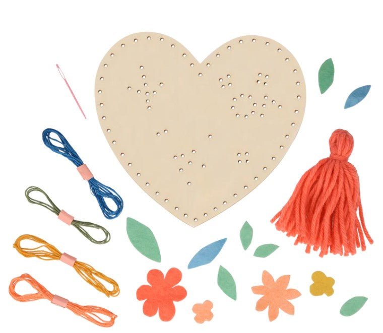 Heart Embroidery Kit