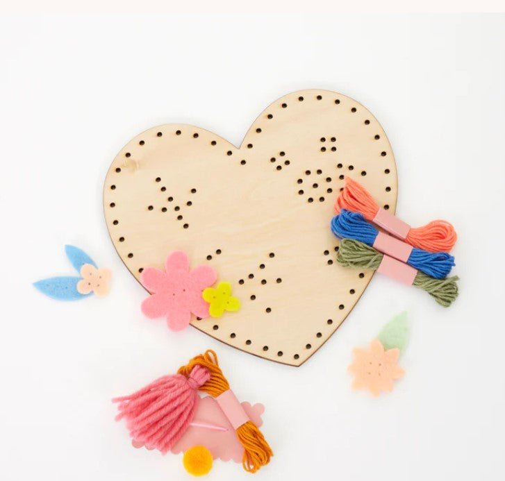 Heart Embroidery Kit