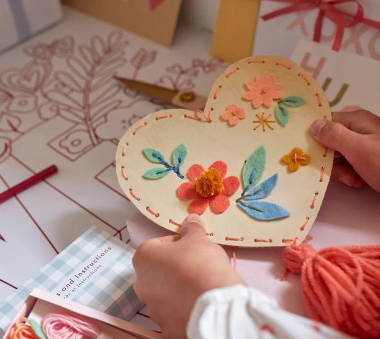 Heart Embroidery Kit