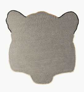 Himani Leopard Head Rug Large