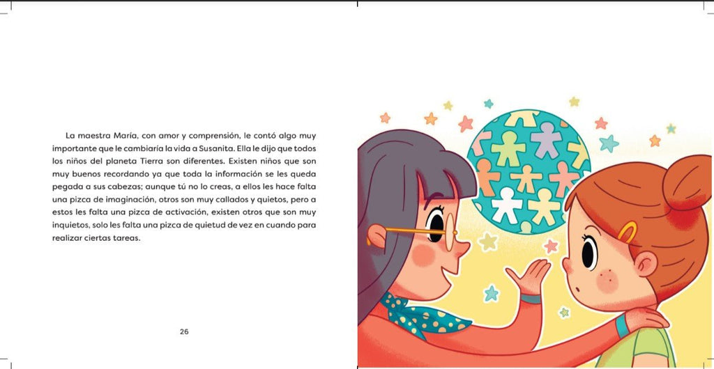 Susanita, La Niña con la Lengua y las Manos Perezositas ¡aaah! Pero con Pensamiento Hiperveloz
