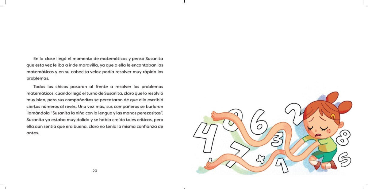 Susanita, La Niña con la Lengua y las Manos Perezositas ¡aaah! Pero con Pensamiento Hiperveloz