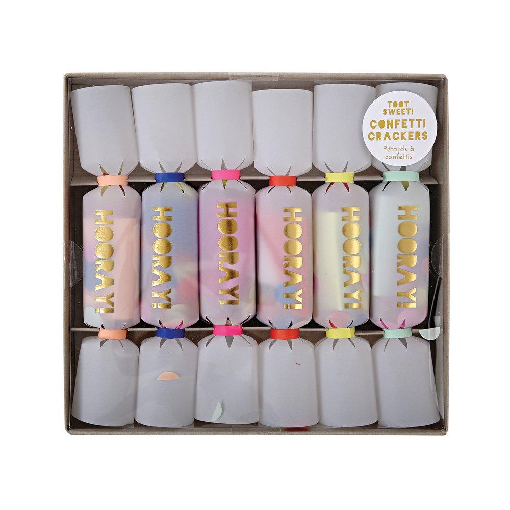Hooray Confetti Small Crackers