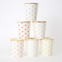 Party Palette Heart Cups (set of 8)