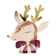 Reindeer With Bow Plates