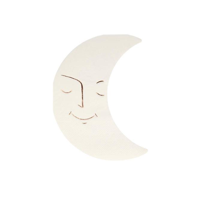 Vintage Halloween Moon Napkins
